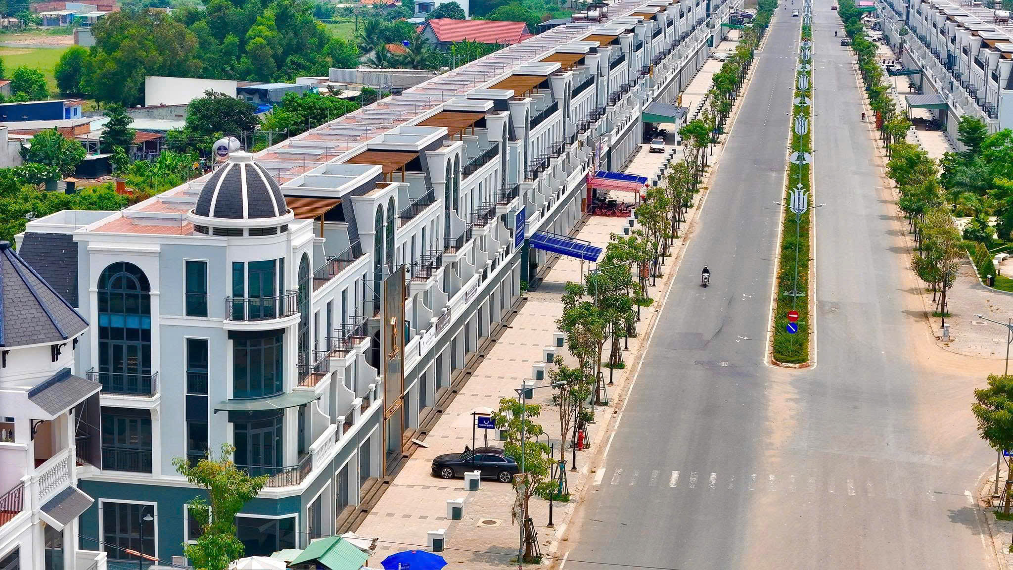 Cập nhật mới nhất hạ tầng Vinhomes Green City Hậu Nghĩa Đức Hoà