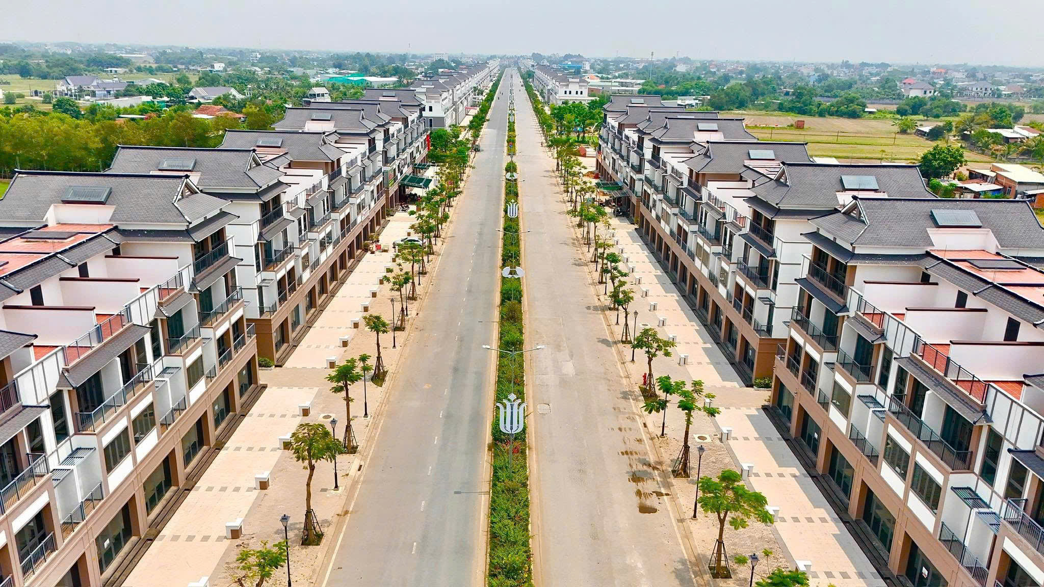Cập nhật mới nhất hạ tầng Vinhomes Green City Hậu Nghĩa Đức Hoà