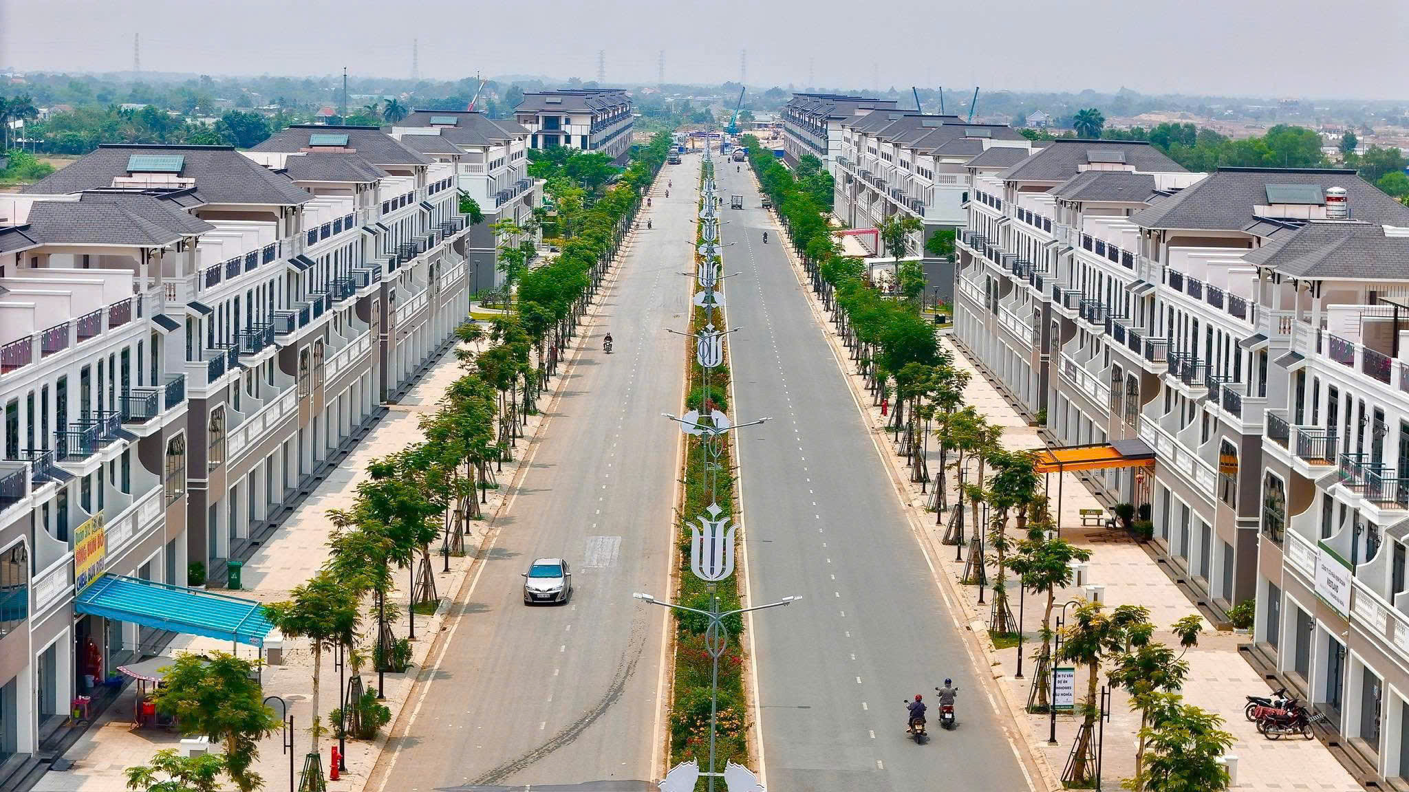 Cập nhật mới nhất hạ tầng Vinhomes Green City Hậu Nghĩa Đức Hoà